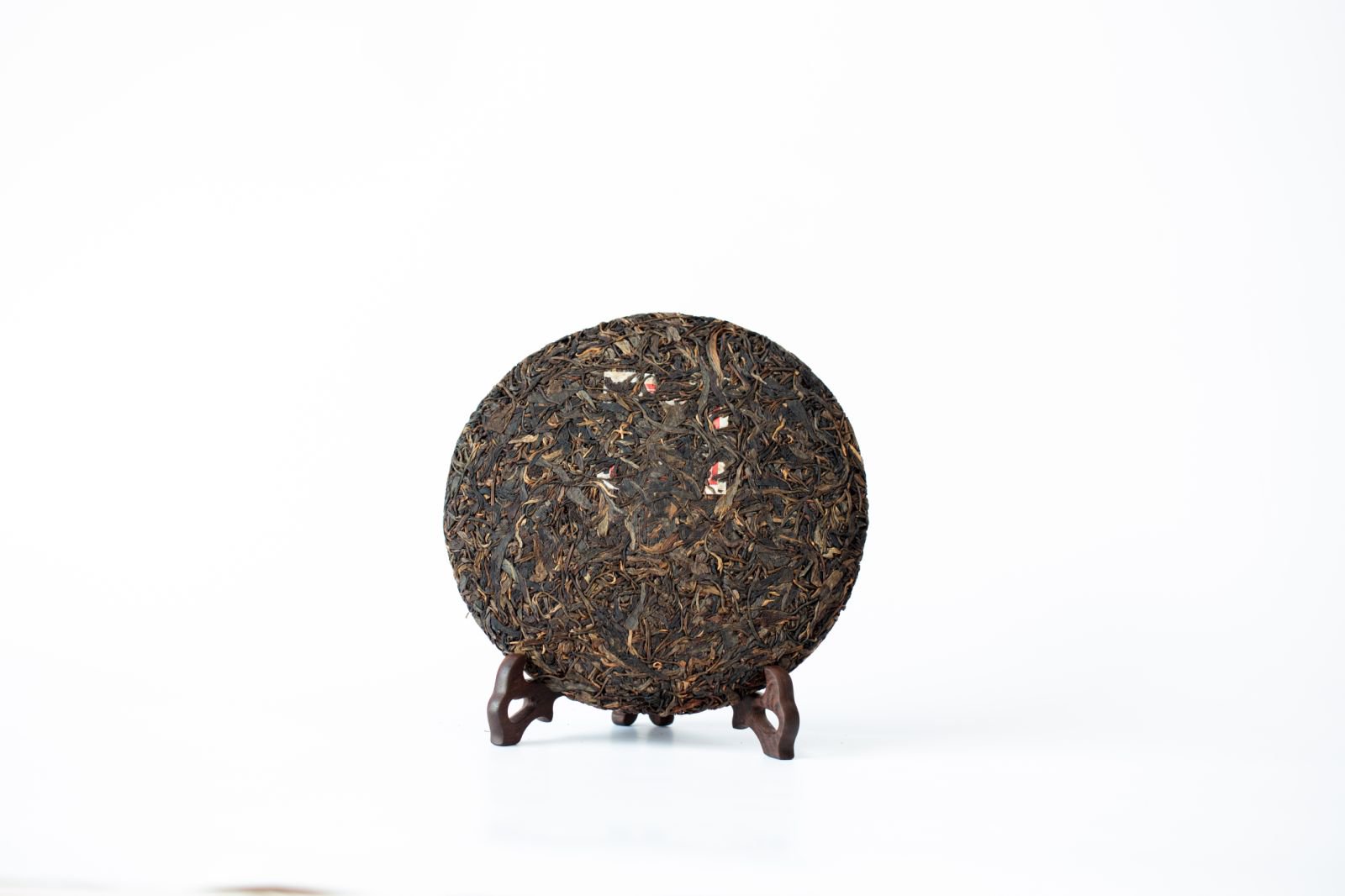 霸王裸饼茶面细节